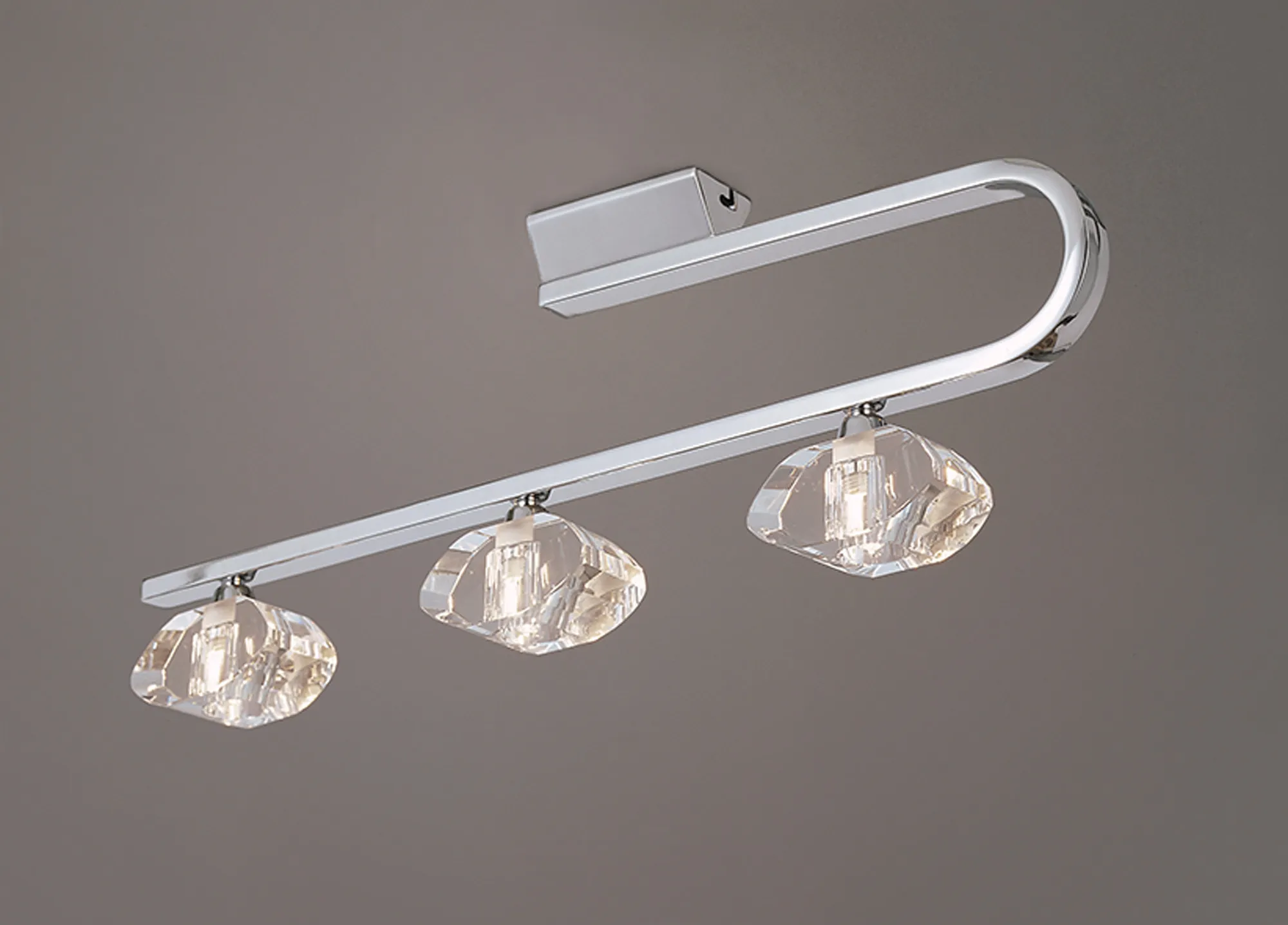 Alfa Polished Chrome Ceiling Lights Mantra Semi Flush Fittings Alfa Polished Chrome Ceiling Lights Mantra Semi Flush Fittings